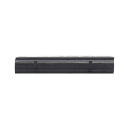 H&L 36cm King Mattress Breathable Euro Top Natural Latex Foam 7 zone