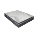 H&L 36cm 7 zone Queen Mattress Euro Top Natural Latex Foam Breathable