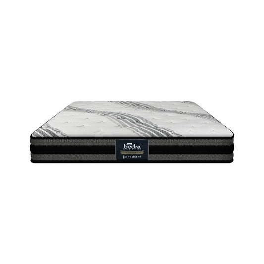 H&L Double Mattress Breathable Luxury Bed Bonnell Spring Foam Medium 18cm