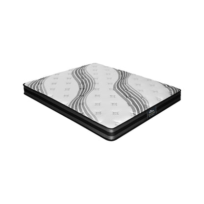 H&L Queen Mattress Breathable Luxury Bed Bonnell Spring Foam Medium 18cm