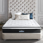 H&L Bedding Alzbeta Double Size Mattress Bed Bonnell Spring Foam 21cm