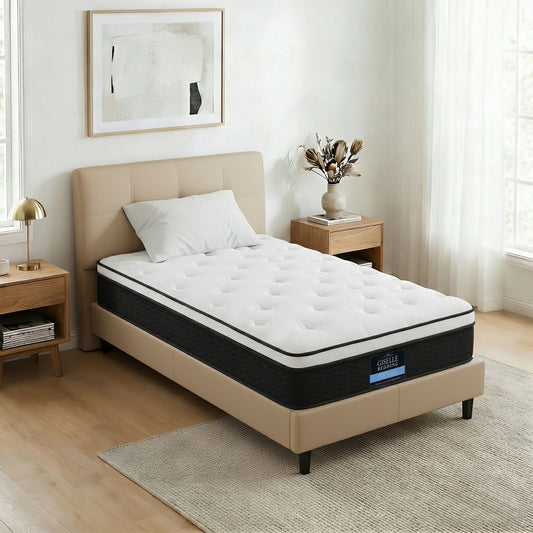 Giselle Bedding 21cm Mattress Euro Top King Single
