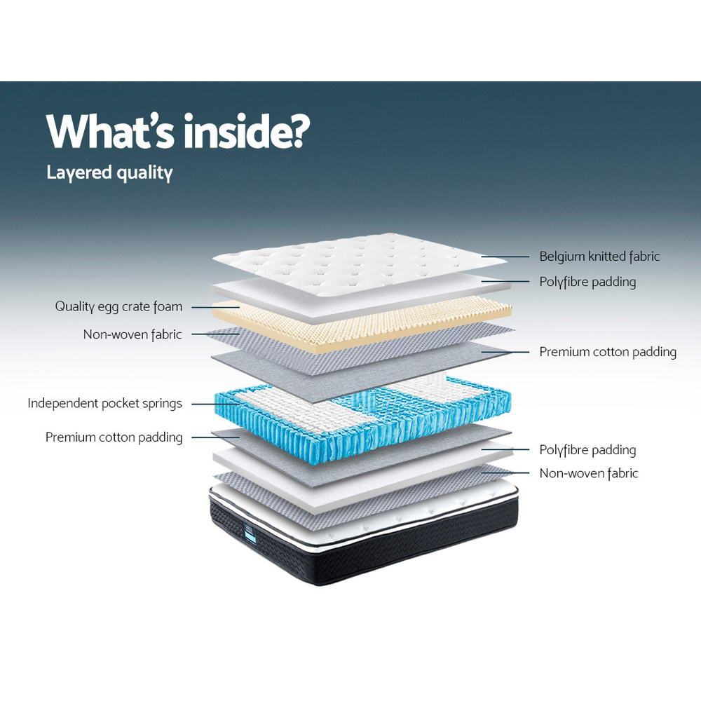 21Cm Mattress Euro Top Single