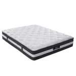 H&L Bedding Alzbeta Queen Mattress Bed Size 7 Zone Pocket Spring Medium Firm Foam 30cm