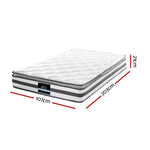 H&L Bedding Alzbeta King Single Size Pillow Top Spring Foam Mattress