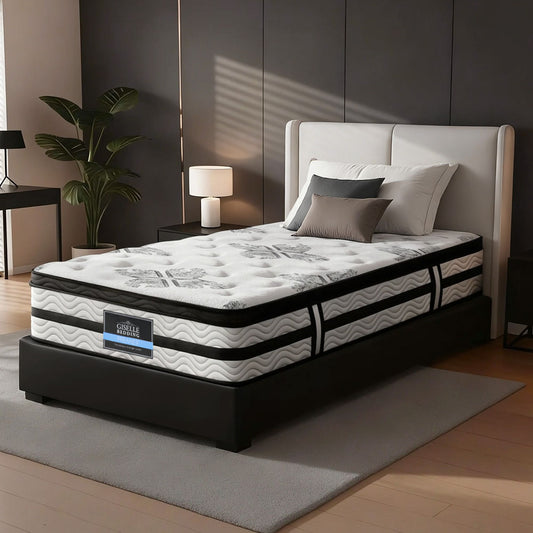 34Cm Mattress Euro Top Pocket Spring King Single
