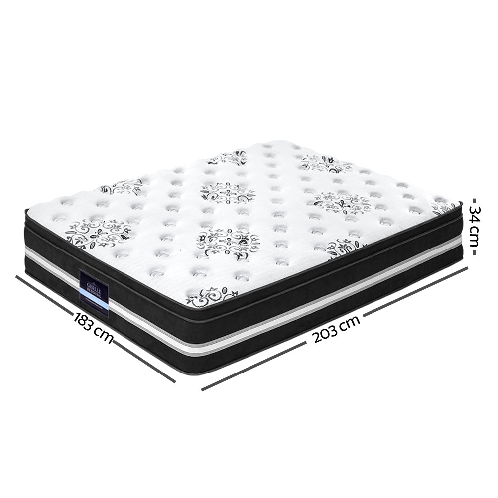 34Cm Mattress Cool Gel Memory Foam King