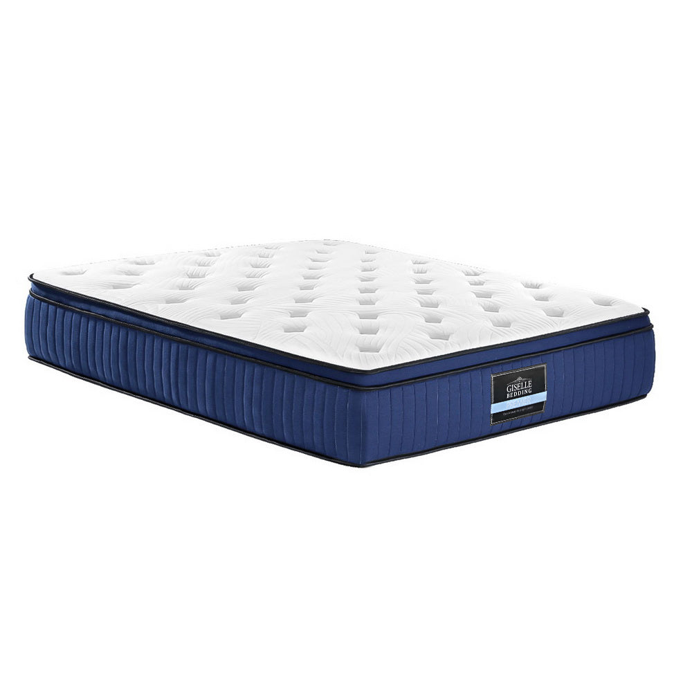 34Cm Mattress Cool Gel Memory Foam 7 Zone Double