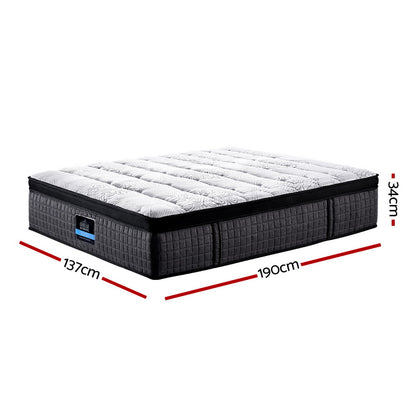 34Cm Mattress 9 Zone Latex Foam Double