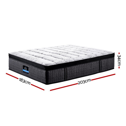 34Cm Mattress 9 Zone Latex Foam King