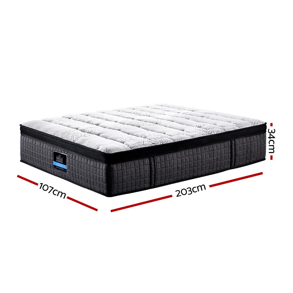 34Cm Mattress 9 Zone Latex Foam King Single
