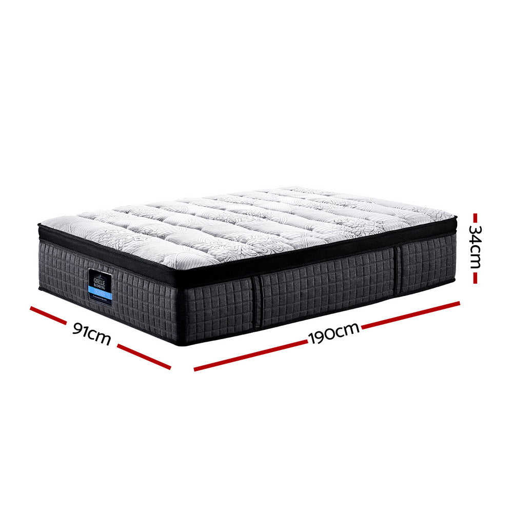34Cm Mattress 9 Zone Latex Foam Single