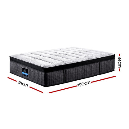 34Cm Mattress 9 Zone Latex Foam Single