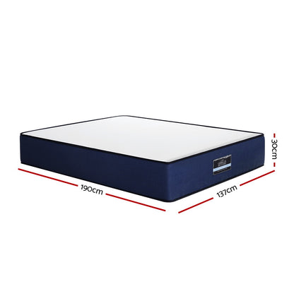 H&L Presents Double Mattress Pocket Spring 7-Zone Latex Foam Layer Bed Mattresses
