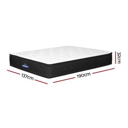 H&L 32cm Mattress Euro Top King/Double/Queen