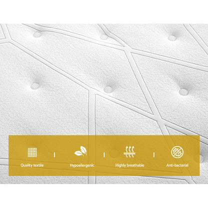 H&L 32cm Mattress Euro Top King/Double/Queen