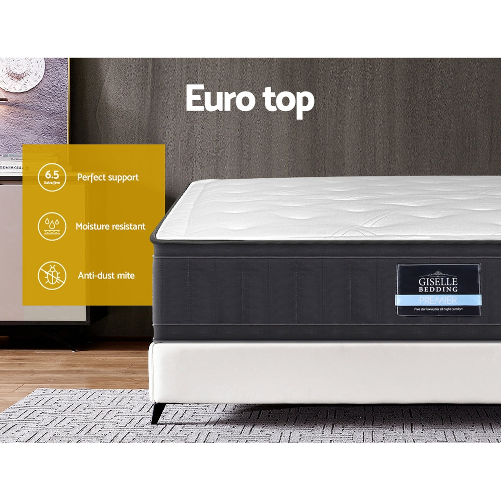 H&L 32cm Mattress Euro Top King/Double/Queen