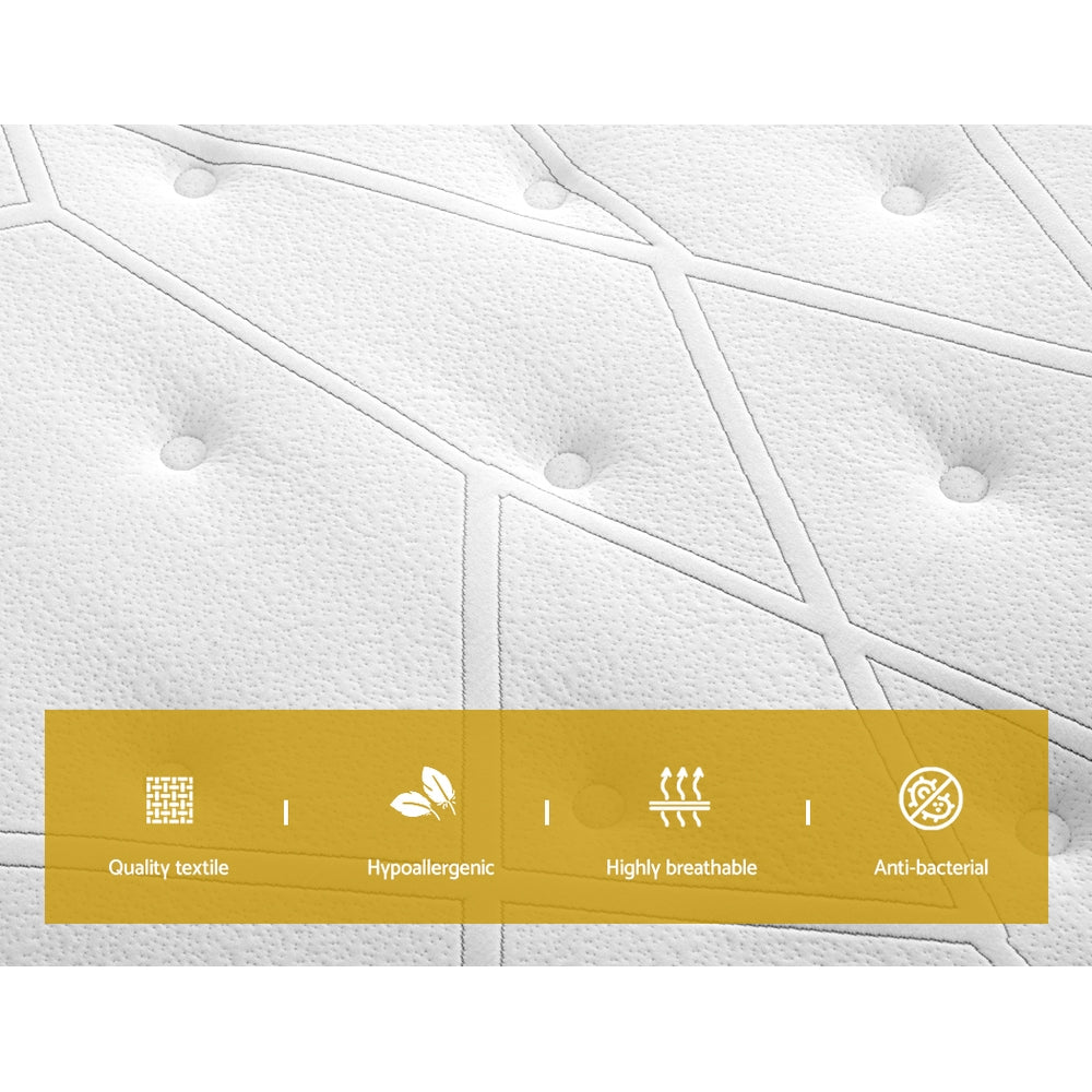 H&L 32cm Mattress Euro Top King/Double/Queen