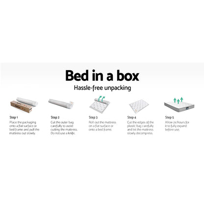 H&L 32cm Mattress Euro Top King/Double/Queen