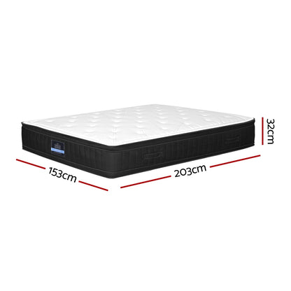 H&L 32cm Mattress Euro Top King/Double/Queen