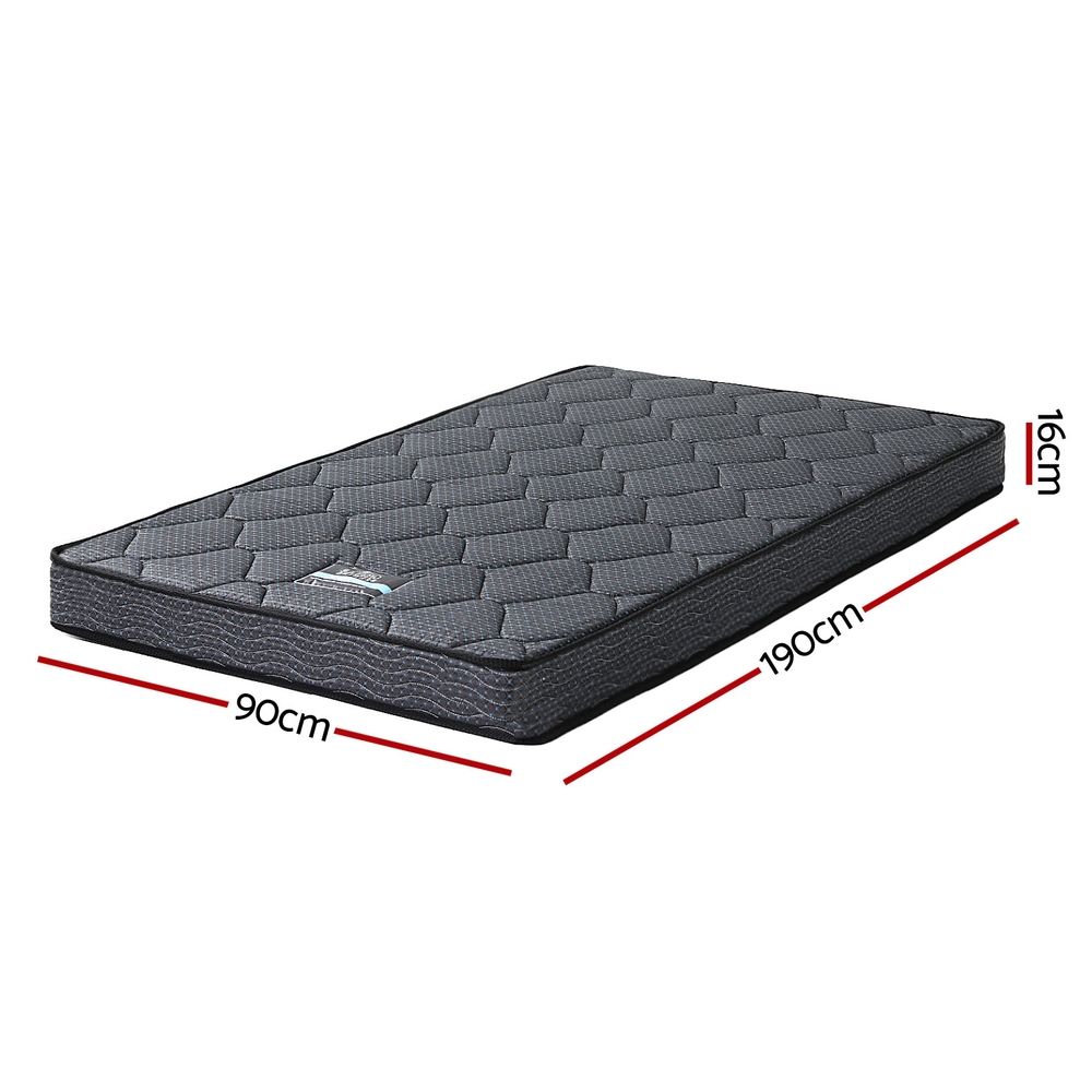 16cm Mattress Bonnell Spring Double/King/Single/Queen