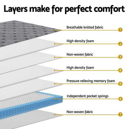 26cm Mattress Bed Queen