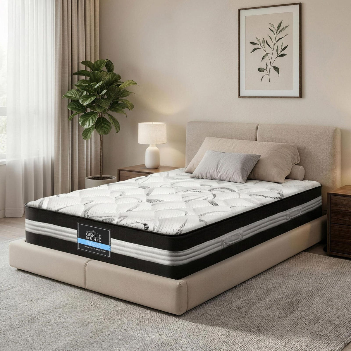 King Single Mattress Medium Firm 203x107cm