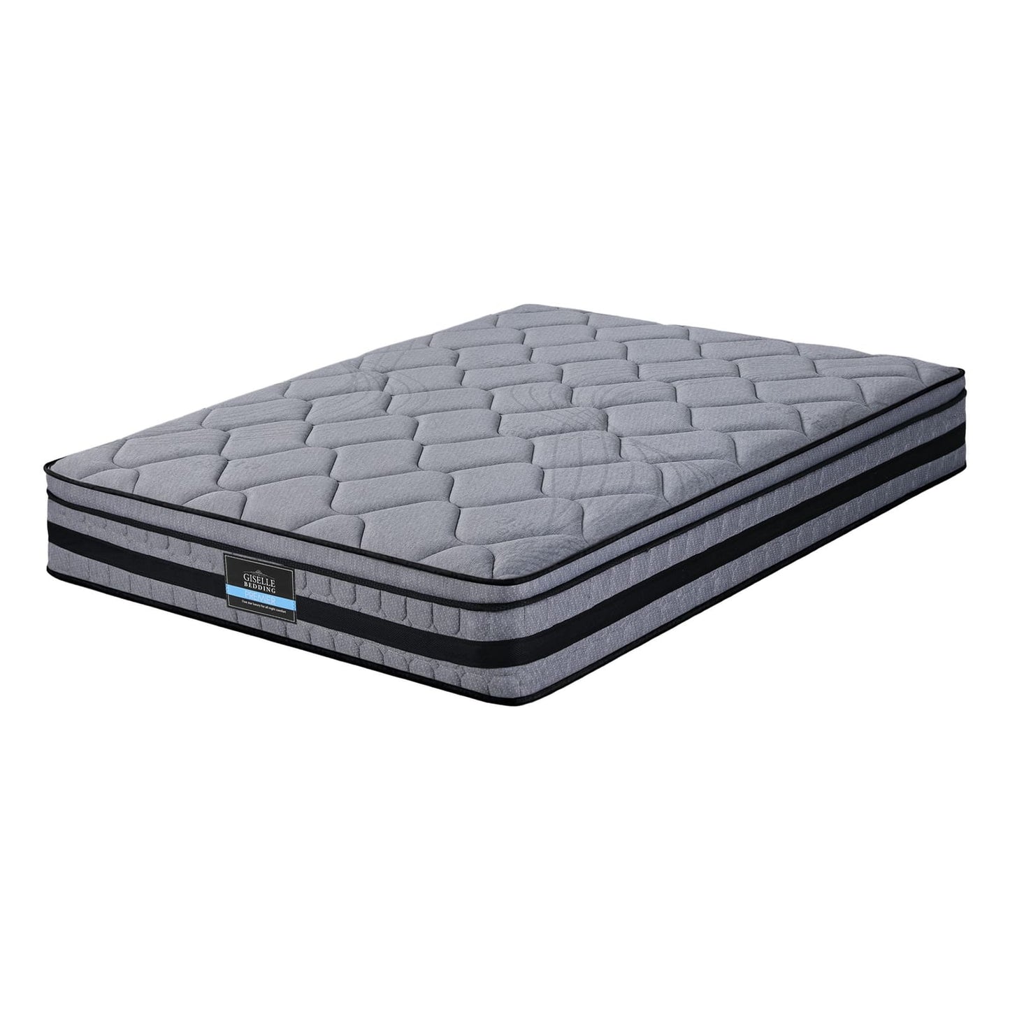 Grey mattress 183x203x34cm, view 9