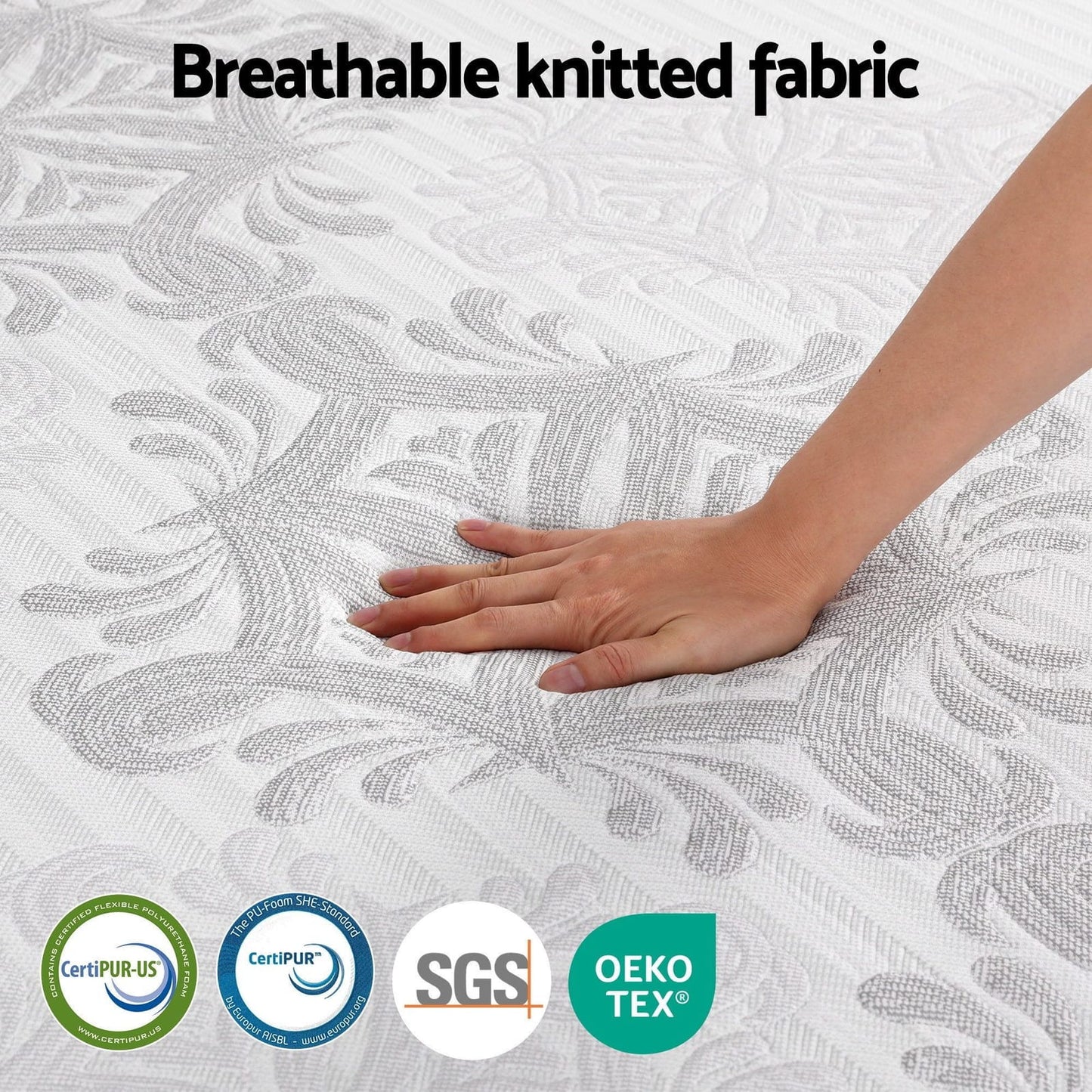 Double Mattress 37cm Dual-Zone Flippable | HomeAndLiving - 9