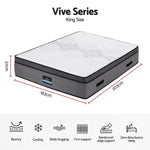 King Mattress 37cm Dual-Zone Cooling Gel | HomeAndLiving