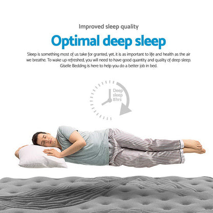 34Cm Mattress Bamboo Cover King Single