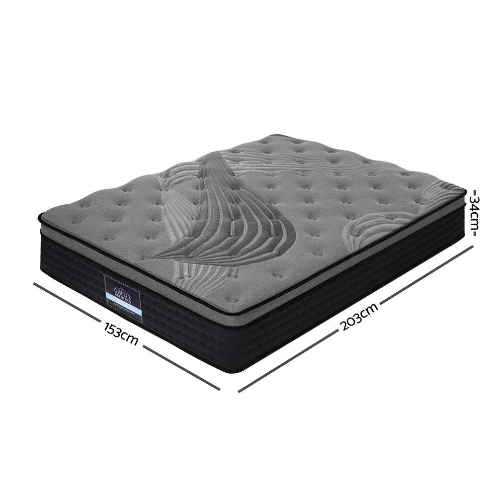 34Cm Mattress Bamboo Cover Queen