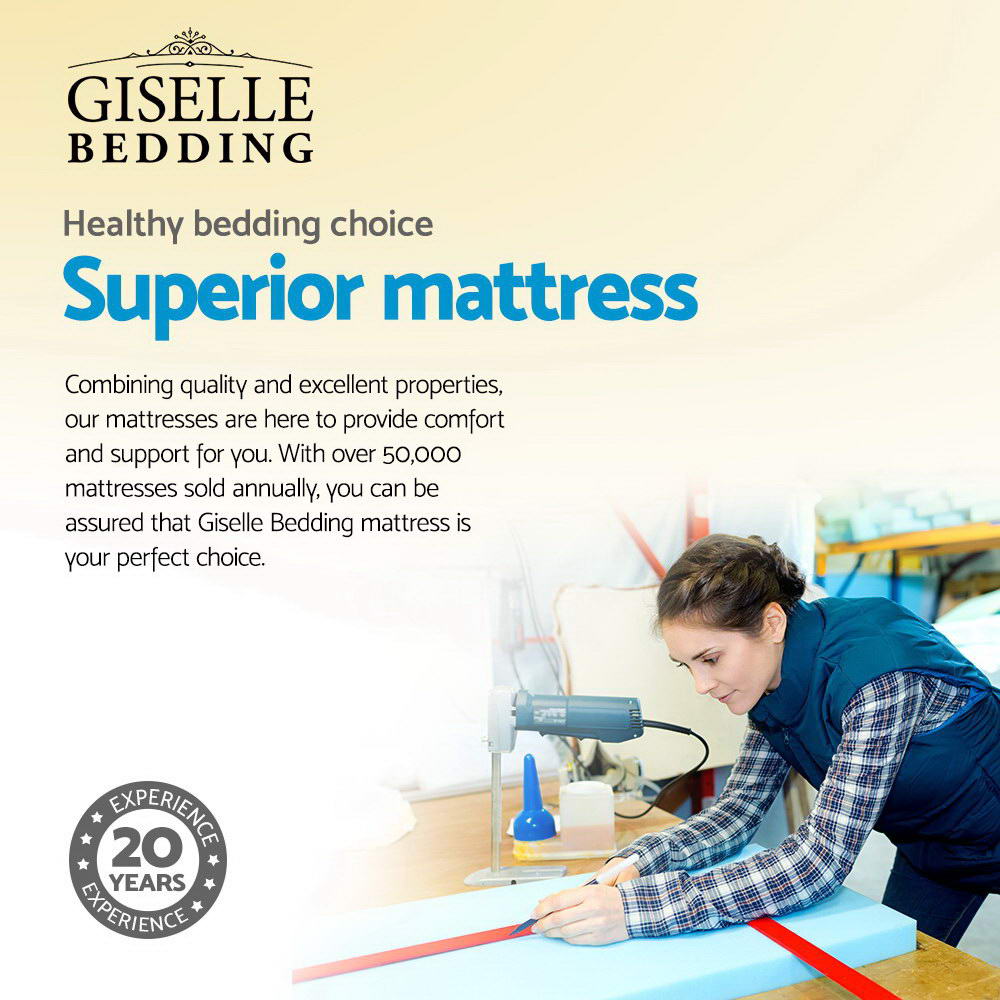34Cm Mattress Bamboo Cover Queen
