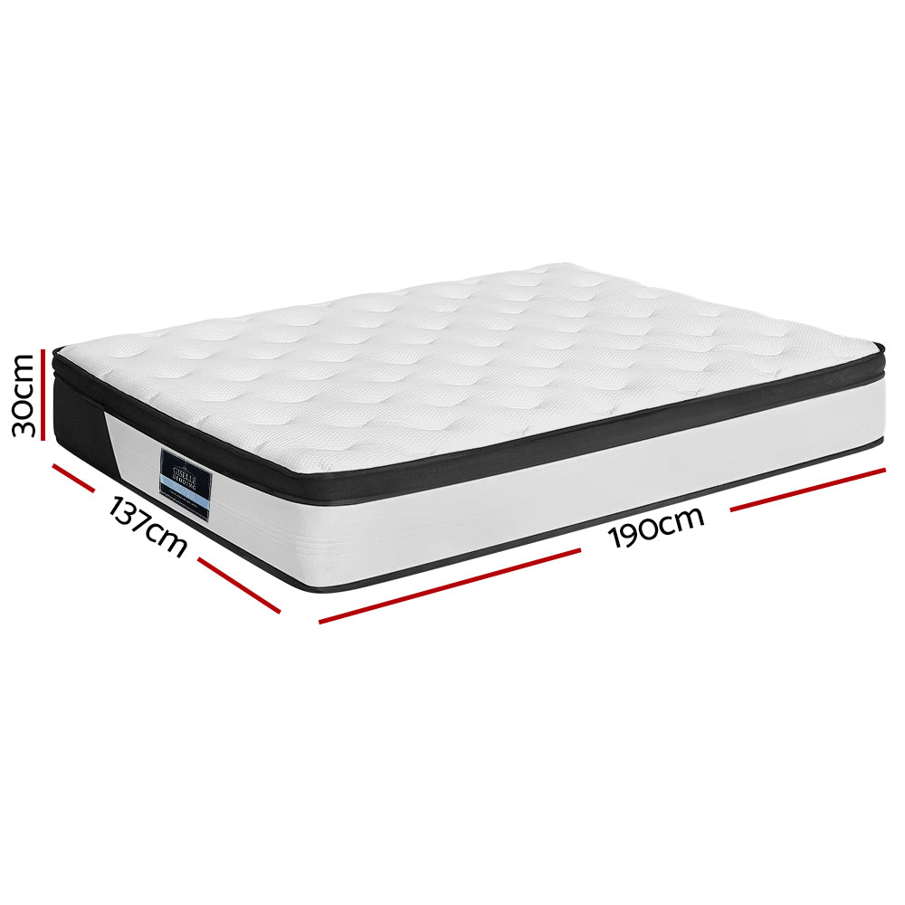 H&L 30cm Mattress Euro Top Double/Queen/King