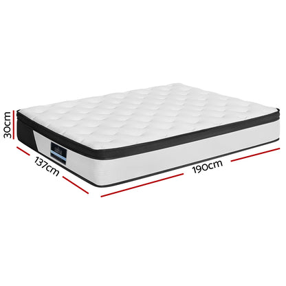 H&L 30cm Mattress Euro Top Double/Queen/King