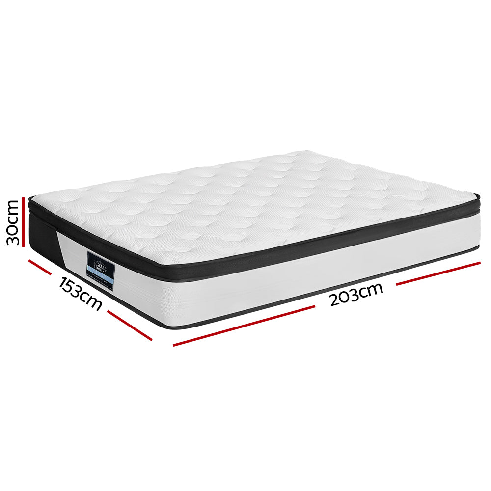 H&L 30cm Mattress Euro Top Double/Queen/King
