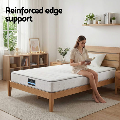 White mattress 107x203x20cm, view 9