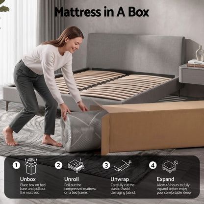 Double Mattress 26cm Firm Pocket Spring | HomeAndLiving - 11