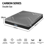 Double Mattress 26cm Firm Pocket Spring | HomeAndLiving