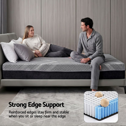 Double Mattress 26cm Firm Pocket Spring | HomeAndLiving - 10