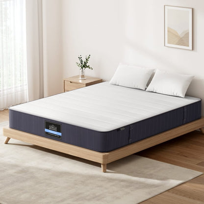 White mattress 90x190cm, side view