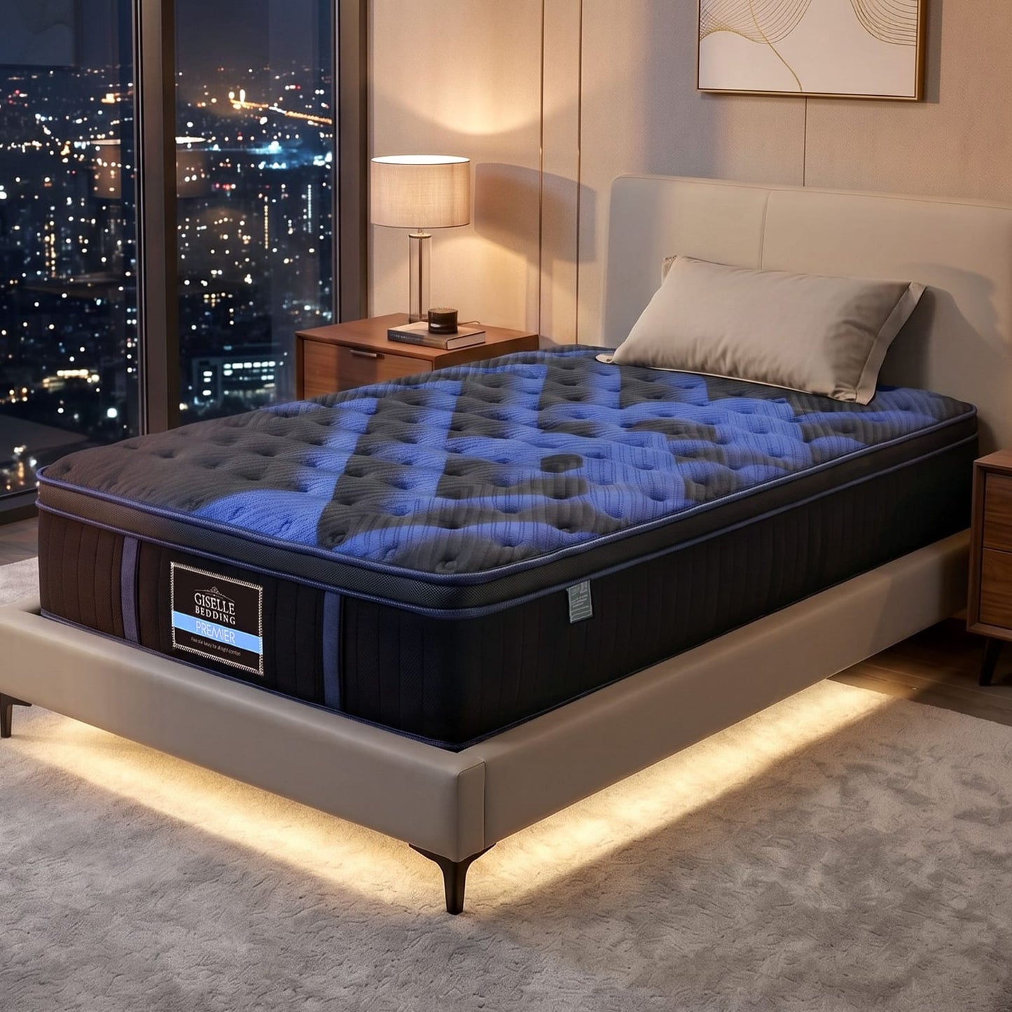 King Single Hybrid Mattress 34cm Cooling Gel | HomeAndLiving