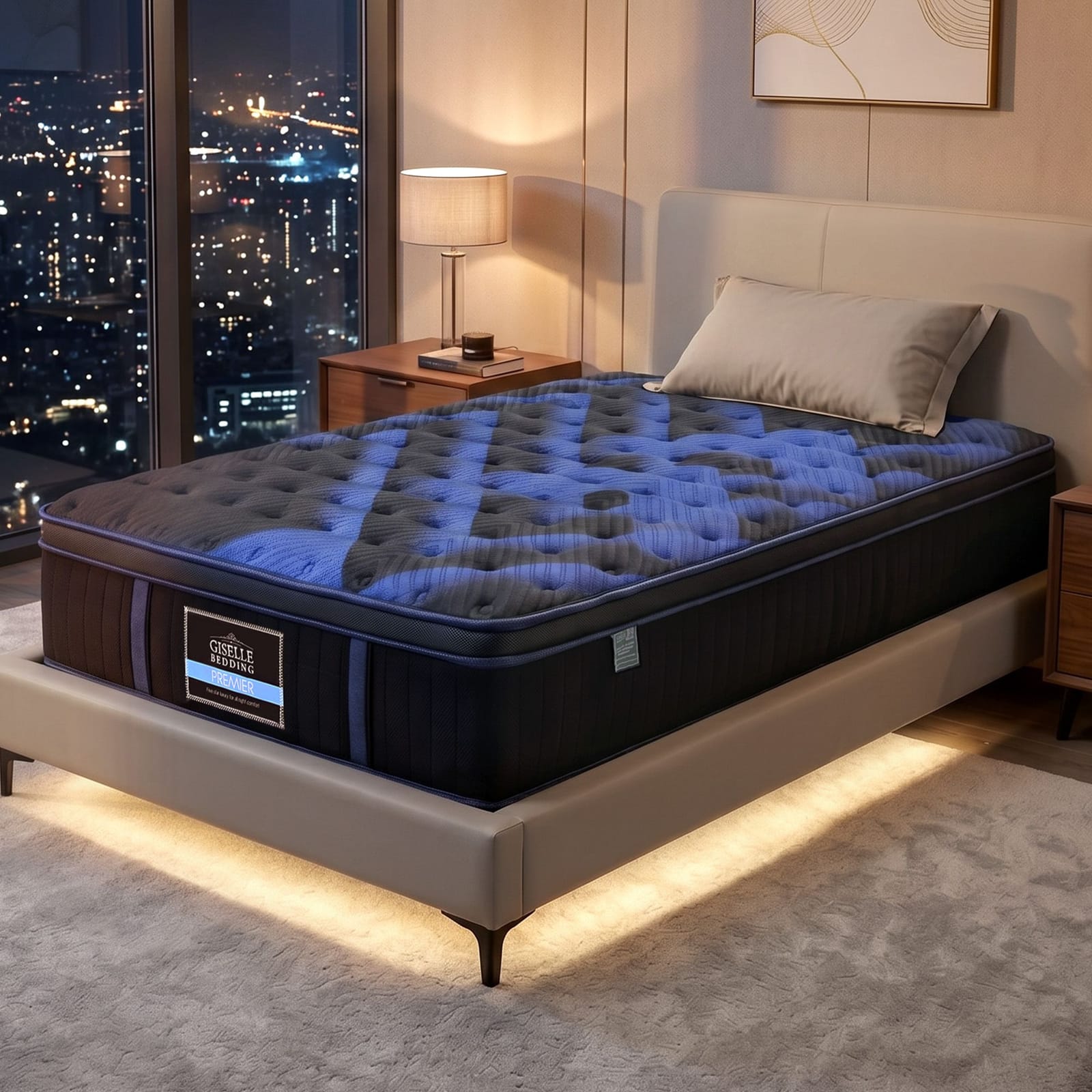 King Single Hybrid Mattress 34cm Cooling Gel | HomeAndLiving