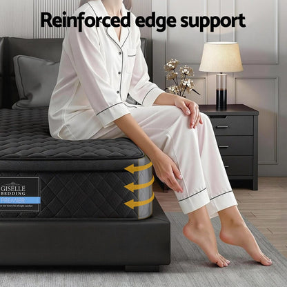 Black mattress 107x203x34cm, view 7