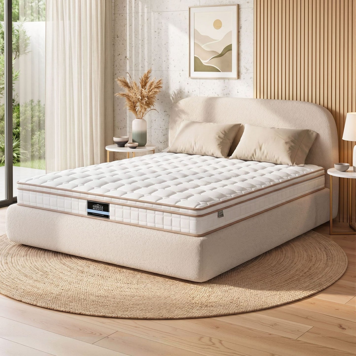 Double Mattress Pocket Spring 20cm Firm | HomeAndLiving