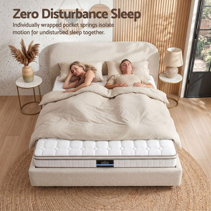 Double Mattress Pocket Spring 20cm Firm | HomeAndLiving - 9