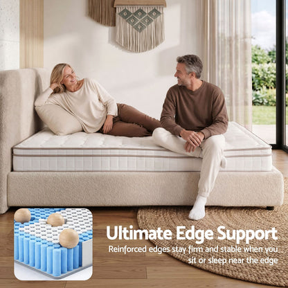 Double Mattress Pocket Spring 20cm Firm | HomeAndLiving - 10