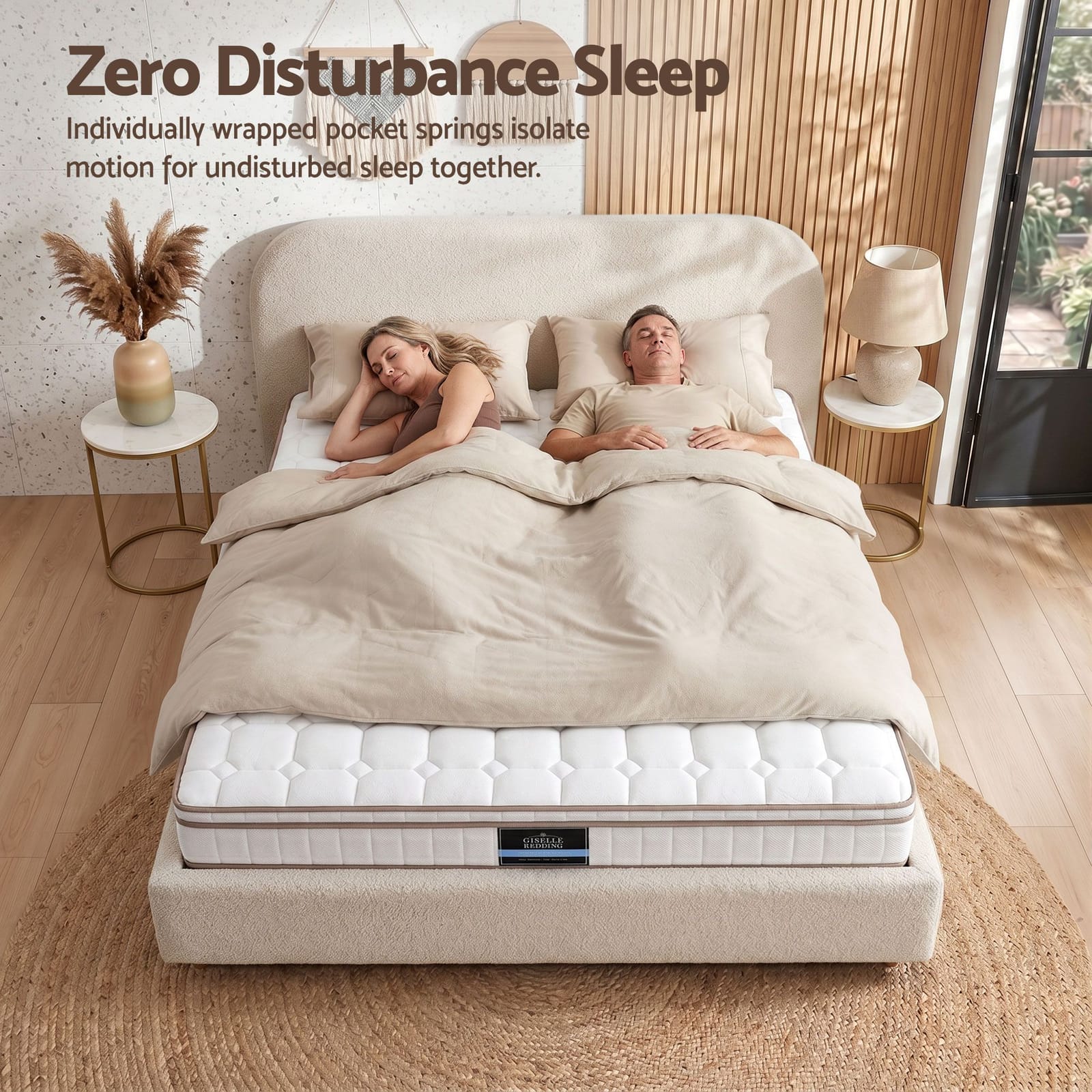 Queen Pocket Spring Mattress 20cm Firm | HomeAndLiving - 9