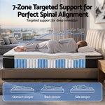 35cm Double Mattress Firm Pocket Spring | HomeAndLiving