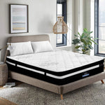 H&L King Single Bed Mattress Size Extra Firm 7 Zone Pocket Spring Foam 28Cm